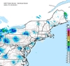 Composite Base Reflectivity image from the Northeastern USA