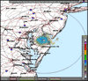 Base Reflectivity image from Dover AFB