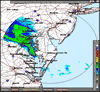 Base Reflectivity image from Dover AFB