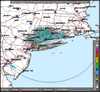 Base Reflectivity image from Upton NY