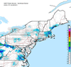 Composite Base Reflectivity image from the Northeastern USA