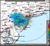 Base Reflectivity image from Fort Dix