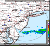 Base Reflectivity image from Fort Dix