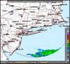 Base Reflectivity image from Upton NY