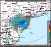 Base Reflectivity image from Fort Dix