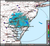 Base Reflectivity image from Dover AFB