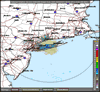 Base Reflectivity image from Upton NY