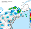 Composite Base Reflectivity image from the Northeastern USA