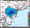 Base Reflectivity image from Fort Dix