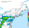 Composite Base Reflectivity image from the Northeastern USA