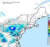 Composite Base Reflectivity image from the Northeastern USA