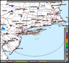 Base Reflectivity image from Upton NY