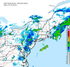 Composite Base Reflectivity image from the Northeastern USA