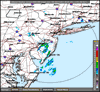 Base Reflectivity image from Fort Dix