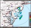 Base Reflectivity image from Dover AFB