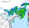 Composite Base Reflectivity image from the Northeastern USA