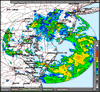 Base Reflectivity image from Dover AFB