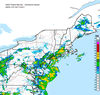 Composite Base Reflectivity image from the Northeastern USA