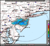 Base Reflectivity image from Fort Dix