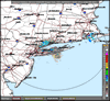 Base Reflectivity image from Upton NY