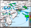 Base Reflectivity image from Fort Dix