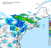 Composite Base Reflectivity image from the Northeastern USA