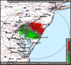 Base Velocity image from Dover AFB