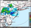 Base Reflectivity image from Fort Dix