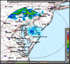 Base Reflectivity image from Dover AFB