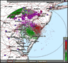 Base Velocity image from Dover AFB