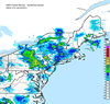 Composite Base Reflectivity image from the Northeastern USA