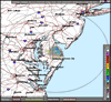 Base Reflectivity image from Dover AFB