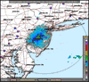 Base Reflectivity image from Fort Dix