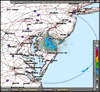 Base Reflectivity image from Dover AFB