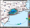 Base Reflectivity image from Upton NY