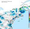 Composite Base Reflectivity image from the Northeastern USA