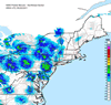 Composite Base Reflectivity image from the Northeastern USA