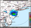 Base Reflectivity image from Fort Dix