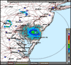 Base Reflectivity image from Dover AFB