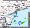 Base Reflectivity image from Fort Dix