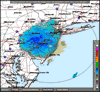 Base Reflectivity image from Fort Dix