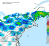 Composite Base Reflectivity image from the Northeastern USA