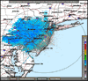 Base Reflectivity image from Fort Dix