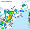 Composite Base Reflectivity image from the Northeastern USA