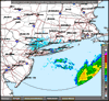 Base Reflectivity image from Upton NY