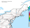 Composite Base Reflectivity image from the Northeastern USA