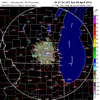 Base Reflectivity image from Milwaukee