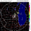 Base Reflectivity image from Milwaukee