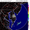 Base Reflectivity image from Dover AFB