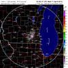 Base Reflectivity image from Milwaukee